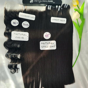 Cabello crudo vietnamita Varios estilos Cabello crudo Extensión de cabello de trama doble recta de hueso de alta calidad Precio al por mayor - Product Image 4