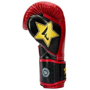 Brand New Black Red Fairtex Boxing Gloves Muay Thai Training Sparring Comfortable Moisture Wicking Genuine Cowhide Leather Gears - Product Image 3