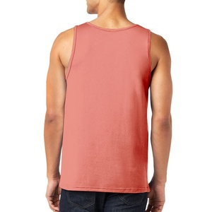 Custom Gym Workout <b>Vest</b> Muscle Training <b>Men</b> Tank Top 100% Cotton Breathable Sweat-wicking Eco-Friendly Quick Dry 120g <b>Stringer</b> - Product Image 2