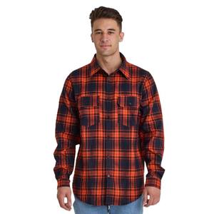 <b>Men</b> s Check <b>Flannel</b> <b>Shirt</b> Cotton Long Sleeve Button Down Casual <b>Shirt</b> Western Outdoor Wear Soft Comfortable Custom Logo - Product Image 1