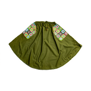 กระโปรงงานฝีมือสไตล์ธรรมชาติแบบสบายๆ - Product Image 2