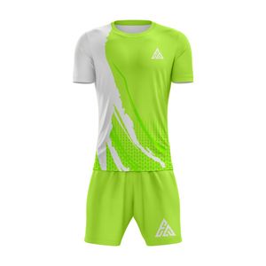 ชุดเสื้อทีมฟุตบอลระบายอากาศชุดทีมฟุตบอล OEM ชุดเล่นกีฬาพิมพ์ซับลิเมชัน - Product Image 1