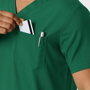 Ensemble de blouses médicales personnalisées de haute qualité pour hommes et femmes, avec logo personnalisé, plusieurs poches, uniforme d'hôpital. - Product Image 5