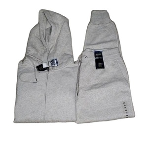 ชุดกีฬาโปโลชุดวอร์มมีฮู้ดสำหรับผู้ชายชุดวอร์มแขนยาวสายสีขาวชุดวิ่งจ๊อกกิ้งชุดกีฬาออกแบบได้ตามต้องการ - Product Image 1