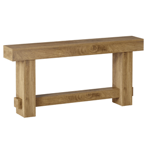 Consolle Lunga Moderna di Lusso in Legno Massello, Arredamento Contemporaneo per Ingresso, Appartamento o Soggiorno d'Hotel - Product Image 3