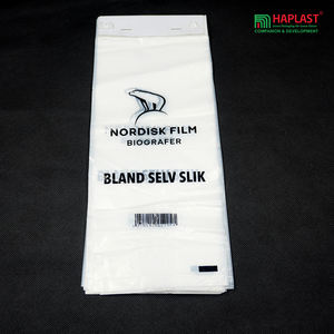 HDPE/LDPE Block HeaderBags para el hogar y la tienda de alimentos Fácil llenado y sellado Personalizado Impreso Precio al por mayor Fábrica de Vietnam - Product Image 3