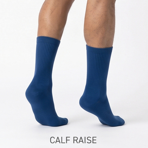 Chaussettes de compression mi-mollet haute performance pour hommes, personnalisables, pour le sport et l'entraînement, vente en gros - Product Image 5