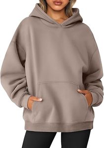 Sudadera Holgada con Capucha para Mujer, Diseño sin Logotipo, Sudadera de Forro Polar, Chaqueta Extra Grande para Mujer - Product Image 2