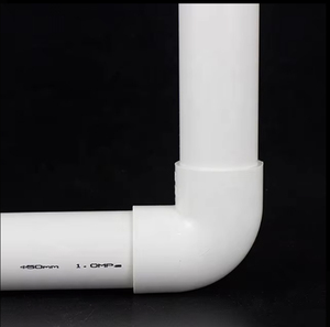 Accesorios para Tuberías de Agua, Conexión de Plástico en Ángulo Recto de 90 Grados, Codo de PVC - Product Image 1