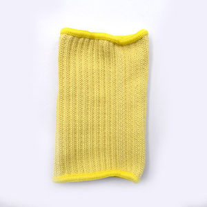Manchons de protection en aramide jaune de haute qualité, ignifuges, résistants à la chaleur et aux coupures, personnalisables, avec poignets tricotés - Product Image 5