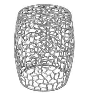 Mesa de centro de aluminio vendedora caliente con ángulos altos Mesa auxiliar de sala de estar de aluminio Mesa de acento de metal en precio al por mayor - Product Image 5