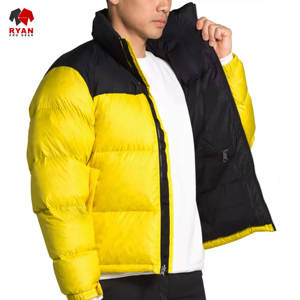 Veste matelassée sur mesure pour homme, col montant, vêtement décontracté, tissu respirant avec logo personnalisé - Product Image 6