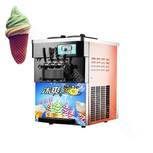 Machine à glace douce à 3 saveurs pour crème glacée - Product Image 1