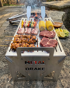 Parrilla Portátil Plegable de Acero Inoxidable para Camping, Barbacoa Resistente para Cocinar al Aire Libre y en Picnics - Product Image 5