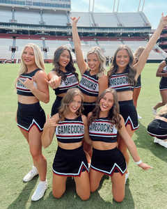 Women's 2025 Latest Design Custom Printed <b>Cheerleader</b> Uniforms High Quality Wholesale - Product Image 3