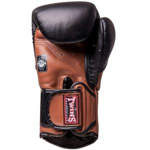 Gants de boxe professionnels de haute qualité, design personnalisé, jumeaux, Muay Thai, kickboxing, sparring et entraînement, en cuir - Product Image 3