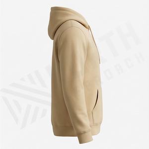 Sweat-shirt personnalisé à capuche pour homme et junior, en molleton épais et lourd, avec logo imprimé sur mesure – Nouveauté hiver, vente en gros - Product Image 3