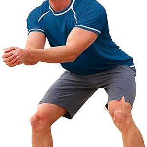 Camisetas de Gimnasio para Hombre de la Mejor Calidad, Transpirables, de Secado Rápido, Cuello Redondo, Corte Regular, Tela de Spandex/Poliéster, Ecológicas - Product Image 2