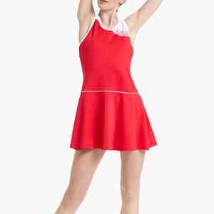 Uniforme de Tenis para Torneo, Falda Deportiva con Pantalones Cortos Integrados, Sensación Suave y Flexible, para Entrenamiento y Rendimiento en la Cancha - Product Image 3