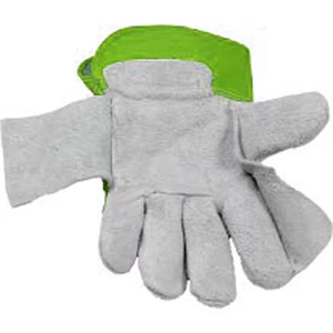 Gants de travail en cuir de vache résistants à la chaleur pour la marine, de la marque Vantrex Industries, avec trou pour le pouce, niveau de protection ANSI/ISEA 1 contre les coupures. - Product Image 5