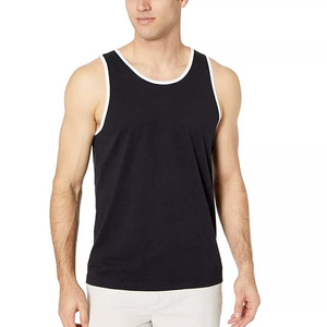 Camiseta sin mangas para hombre, nueva moda, venta al por mayor, chaleco deportivo para correr, estilo casual de algodón para verano, ropa deportiva de alta calidad para hombre - Product Image 5