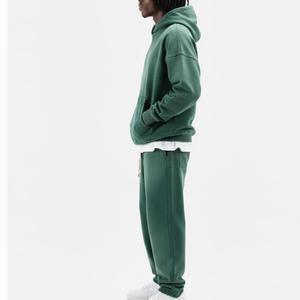 Conjunto de Sudadera y Pantalones Deportivos con Efecto Desgastado por el Sol, Nuevo Diseño para Hombre, Ropa Casual de Tela Suave, Trajes Deportivos para Hombre con Efecto Desgastado por el Sol - Product Image 3