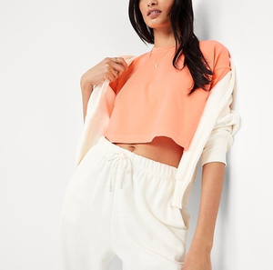 Camisetas Cortas de Verano para Mujer, Tallas Grandes, Corte Regular, Casuales, de Manga Corta, Transpirables, Ecológicas, Holgadas - Product Image 6