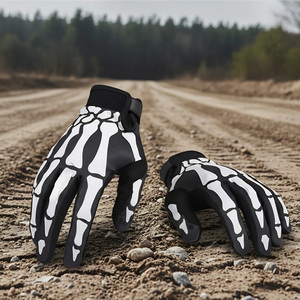 Gants de moto respirants à doigts entiers, antidérapants, résistants à l'usure, unisexes, en polyester, pour motocross et course - Product Image 2