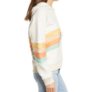 Pull-over tendance streetwear à prix abordable, design durable avec blocs de couleur / Prix de gros pour commandes en gros, haute qualité - Product Image 3