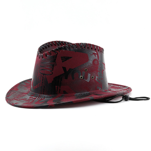 Vintage Wide Brim Cowboy <b>Hat</b> for Men and Women Western Ranch Rodeo Outdoor Fashion Classic Country Style Cap - Product Image 2