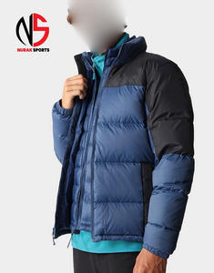 Chaqueta de Plumón Acolchada de Invierno para Hombre, con Bloques de Color, Personalizada con Logotipo, de Alta Calidad, al por Mayor, Estilo Bomber, para Fitness, Modelo 2026 - Product Image 3