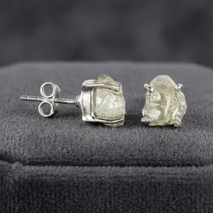 Pendientes de Plata de Ley 925 con Cristal de Cuarzo Yoga Spirit, Joyería Hecha a Mano con Piedras Preciosas Naturales, Pendientes de Energía Positiva - Product Image 5