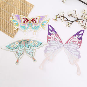 Wholesale Embroidery <b>Patch</b> Custom Modern Stitch Fabric Applique for Jackets Caps <b>Backpacks</b> Clothing Iron On Sew On Factory - Product Image 1