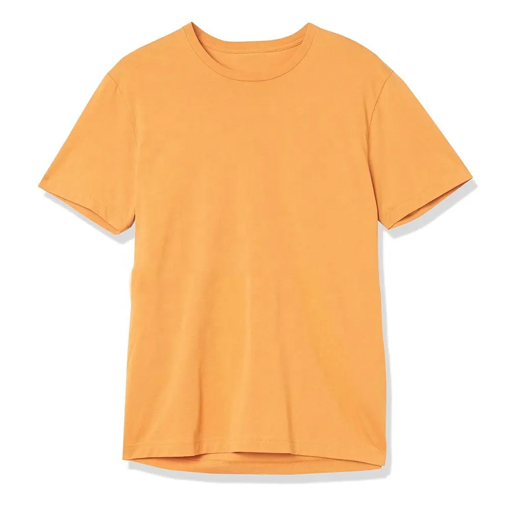 Wholesale plain t-shirts 100% cotton round neck women's t-shirts short sleeve plain custom men's t-shirts