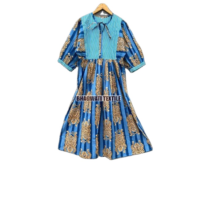 long black floral dress Chilac Embroidered Mexican Long Dress