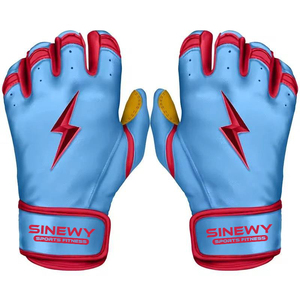 Gants de frappe SINEWY Sports Fitness roses en cuir, durables, pour entraînement, unisexes, adultes, à enfiler. - Product Image 3