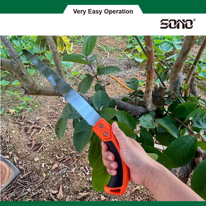 SONO JK270 Garden Agriculture High Carbon Steel Straight Pruning Hand <b>Saw</b> Fixed Blade 270mm 20 TPI Plastic Handle - Product Image 3