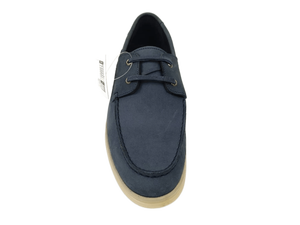 Mocasines de Lona Azul Marino con Punta Redonda, Cordones, Suela de Goma Transpirable, para Todas las Temporadas - Product Image 5