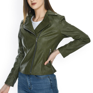 Veste en cuir pour femme à prix raisonnable, respirante, anti-plis, imperméable, écologique, de qualité supérieure, légère - Product Image 2