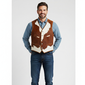 Nouveau gilet de motard pour homme en toile personnalisée polyester/coton, vintage, imperméable, grande taille, hiver, avec logo personnalisé - Product Image 4