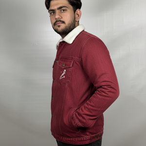 Factory Wholesale Women Pearl Denim <b>Jacket</b> Beaded Pearl Loose and Thin Spring Autumn Short Style <b>Wedding</b> Denim <b>Jacket</b> for man - Product Image 6