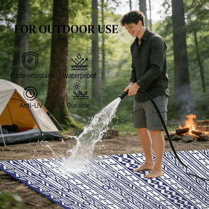 พรมกลางแจ้งแบบพลิกกลับได้เพื่อความสบายระดับพรีเมียมและความทนทาน - Product Image 6