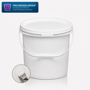 17L Easy Open <b>Plastic</b> Bucket for Joint Compound - Product Image 1