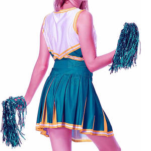 Ensemble de vêtements de cheerleading modernes avec option manches, coupe confortable, tissu flexible pour mouvements actifs - Product Image 6
