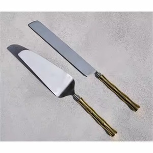 Exclusive Dessert Cutter Set Metal Cake Knife and Server Stainless Steel Cake Lifter Party <b>Tools</b> - Product Image 2