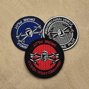 Wholesale Embroidered Hook and Loop Morale Patches Custom Design for <b>Backpack</b> Hats Clothing Accessories - Product Image 2