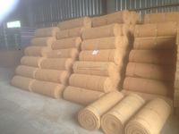 Rouleaux de tapis en fibre de coco écologiques, feuilles de culture naturelles en coco, coussinets en coco pour micro-légumes