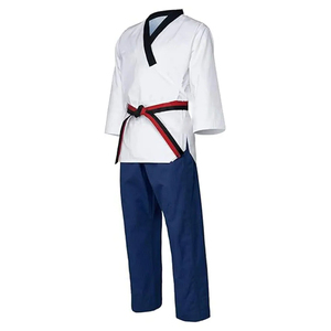 Uniforme de Taekwondo de Alta Calidad al por Mayor, Transpirable, Cintura Alta, Personalizable, Diseño Nuevo para Hombre, Artes Marciales - Product Image 5