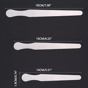 Espátula Depresora de Lengua Premium Reutilizable de Acero Inoxidable de un Solo Extremo para Examen Oral y Diagnóstico Faringeo - Product Image 5
