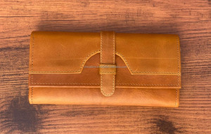 Recién llegado, bolso de mano de cuero genuino, monedero, bolso de mano elegante para mujer, uso de parches occidentales, carteras, colección elegante - Product Image 3